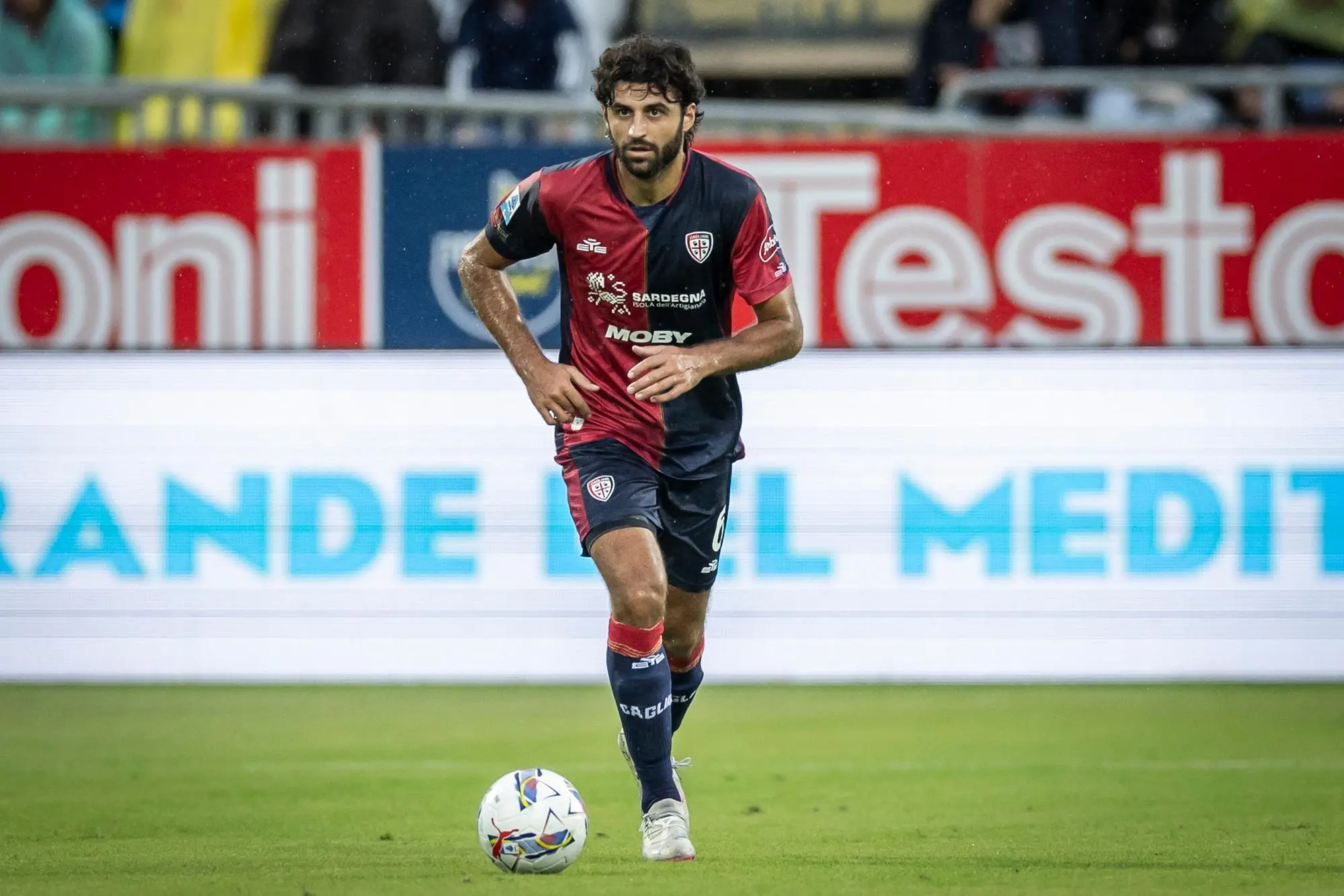 Sebastiano Luperto, difensore del Cagliari (foto Valerio Spano)