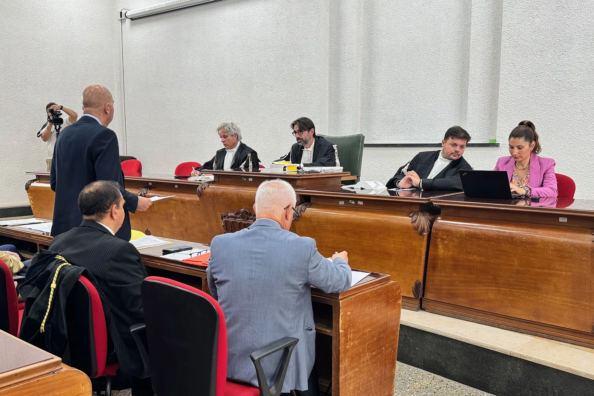 Cagliari 22 maggio 2025 - Seconda Udienza Decadenza Todde - S. Anedda Endrich