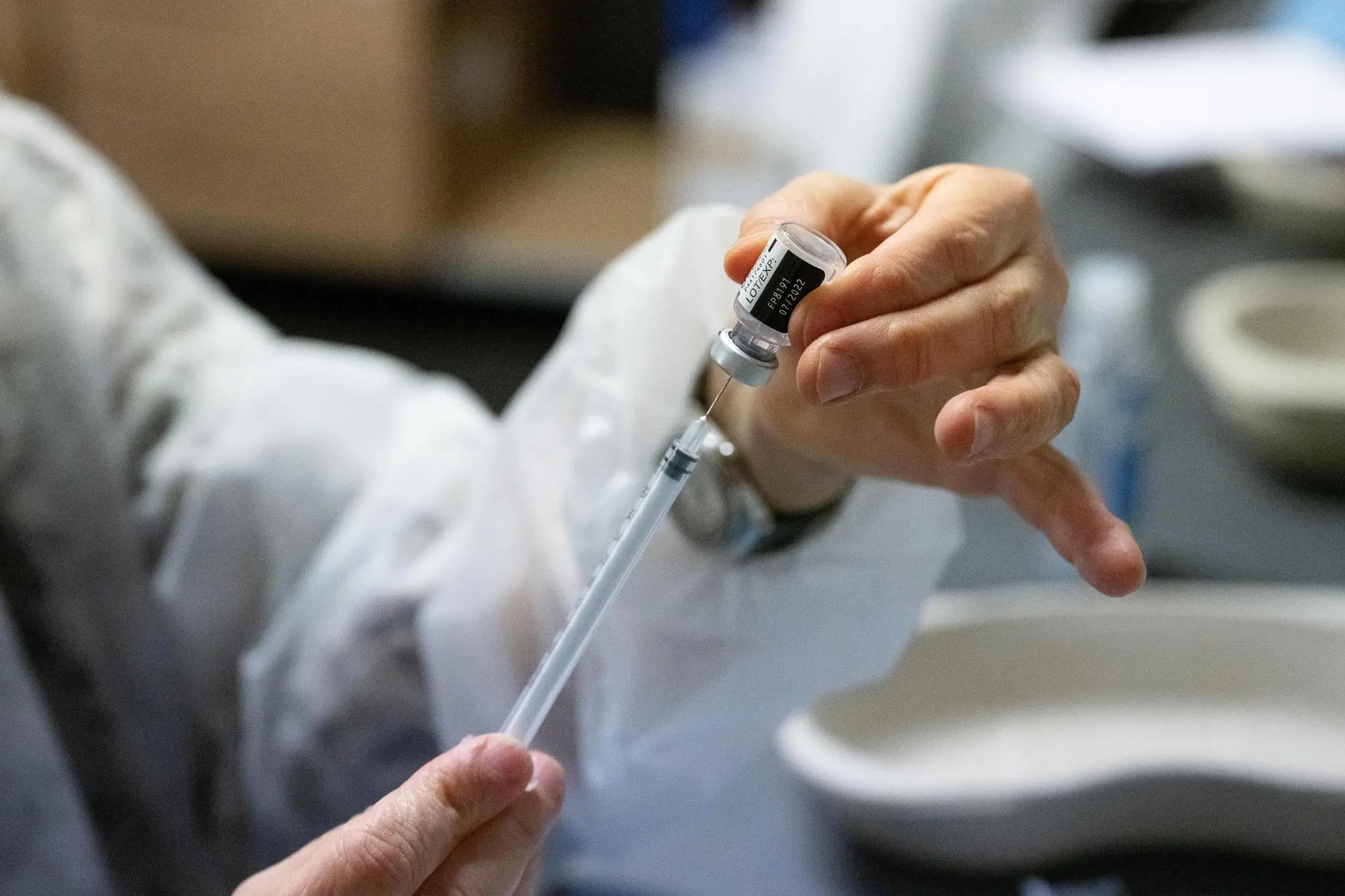 США, можно делать прививки от Covid с шести месяцев (фото Ansa)