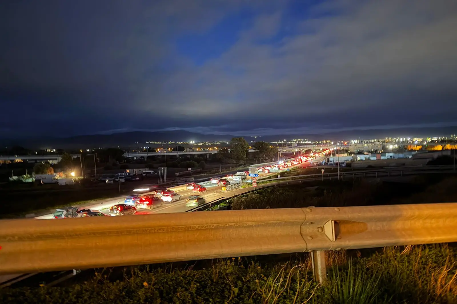 Il traffico a Cagliari