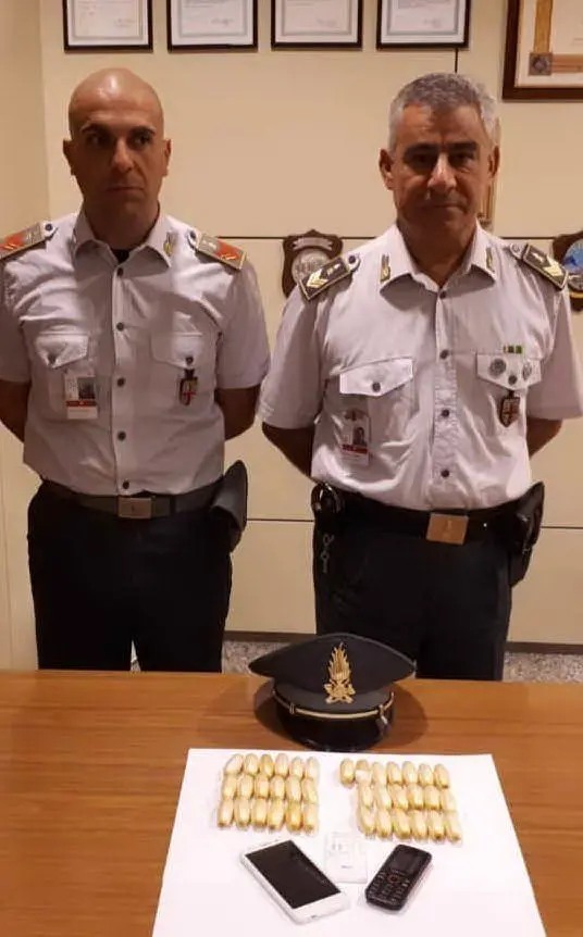 Gli ovuli sequestrati