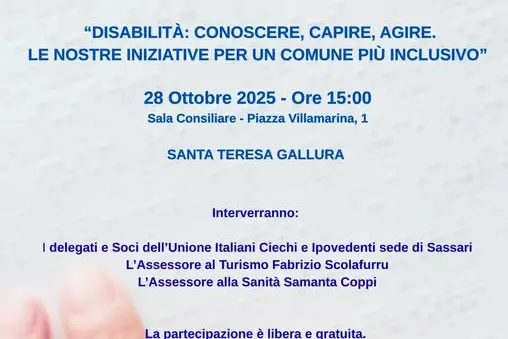 La locandina del convegno