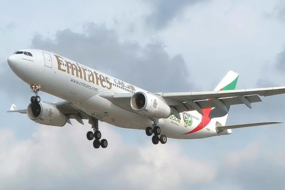 Un volo Emirates (foto Wikipedia)