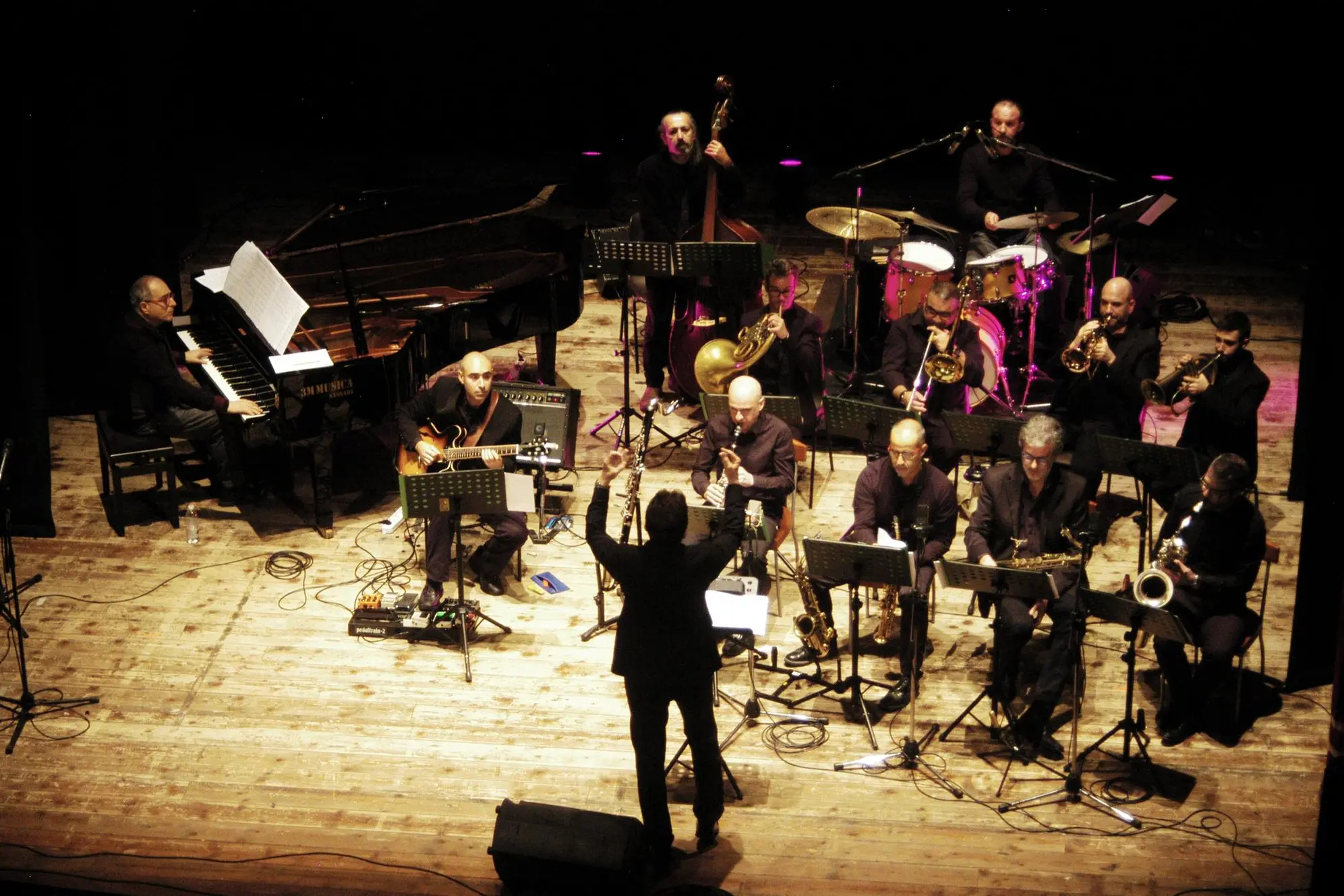 L'Orchestra Jazz della Sardegna diretta da Enrico Pieranunzi