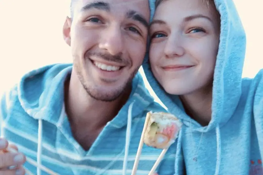 Brian Laundrie e Gabby Petito (Ansa)