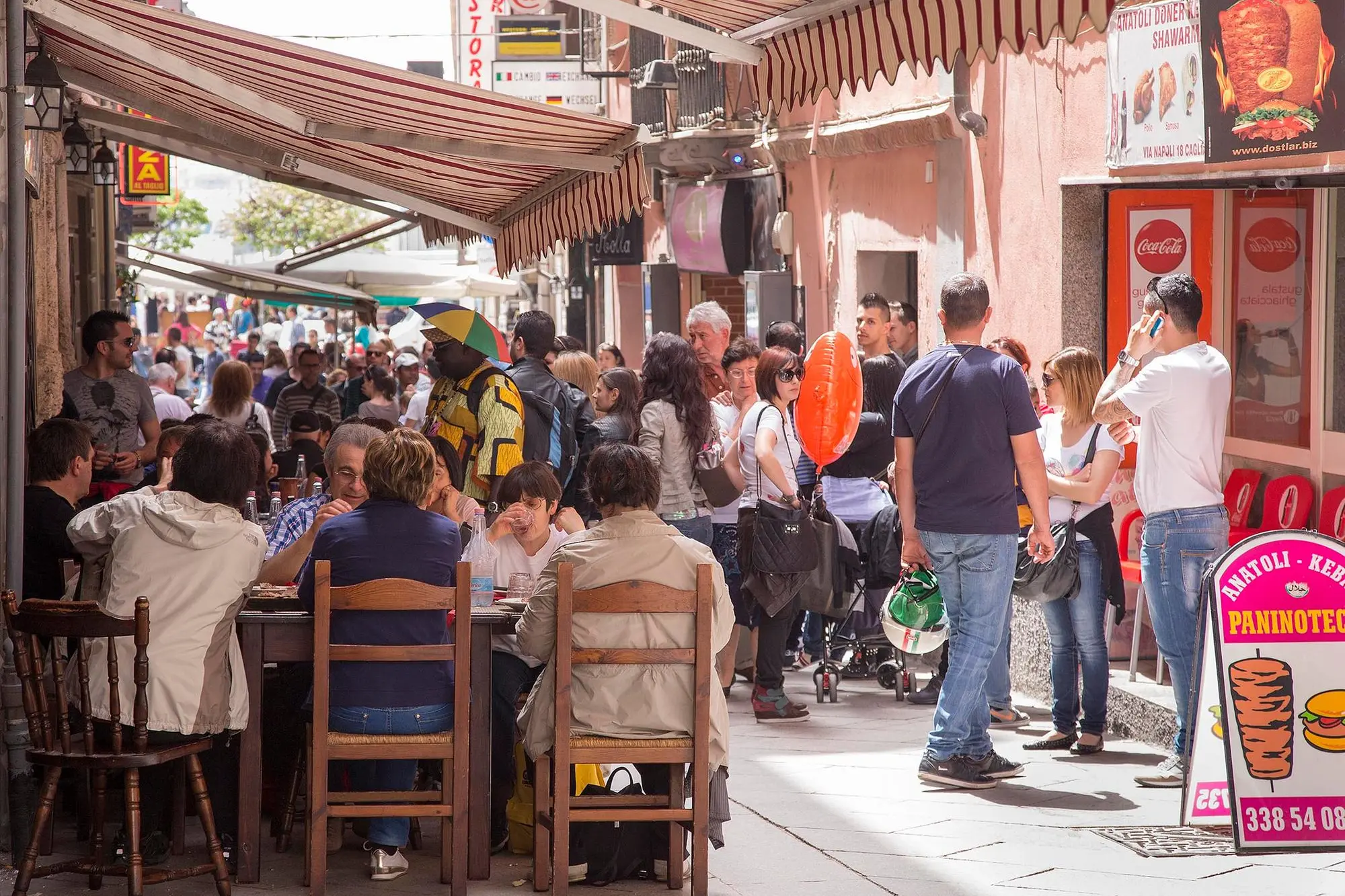 Turisti a Cagliari