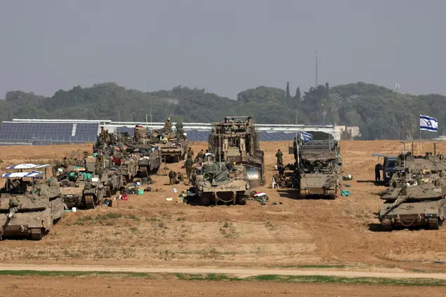 Le forze armate israeliane (Ansa)