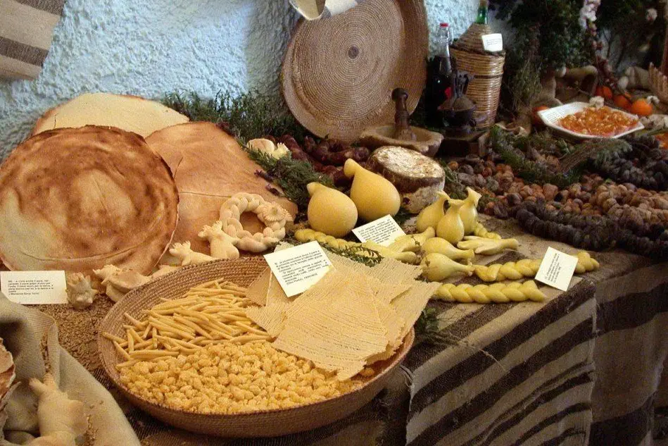 Prodotti tipici dell'Isola (Archivio L'Unione Sarda)