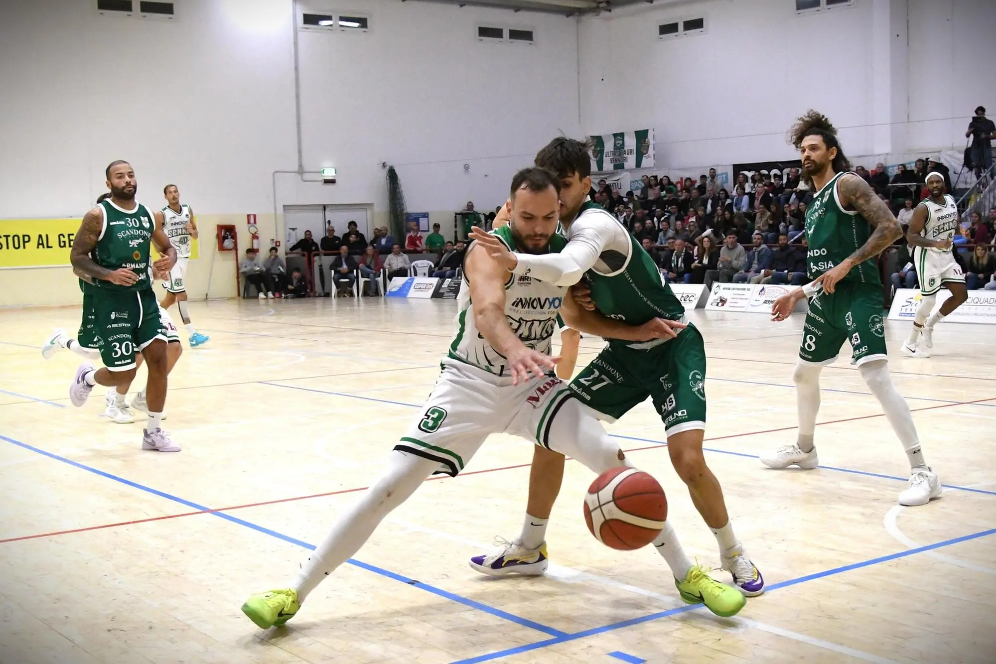 Andrea Cordedda, ala della Klass Sennori (foto Marongiu)