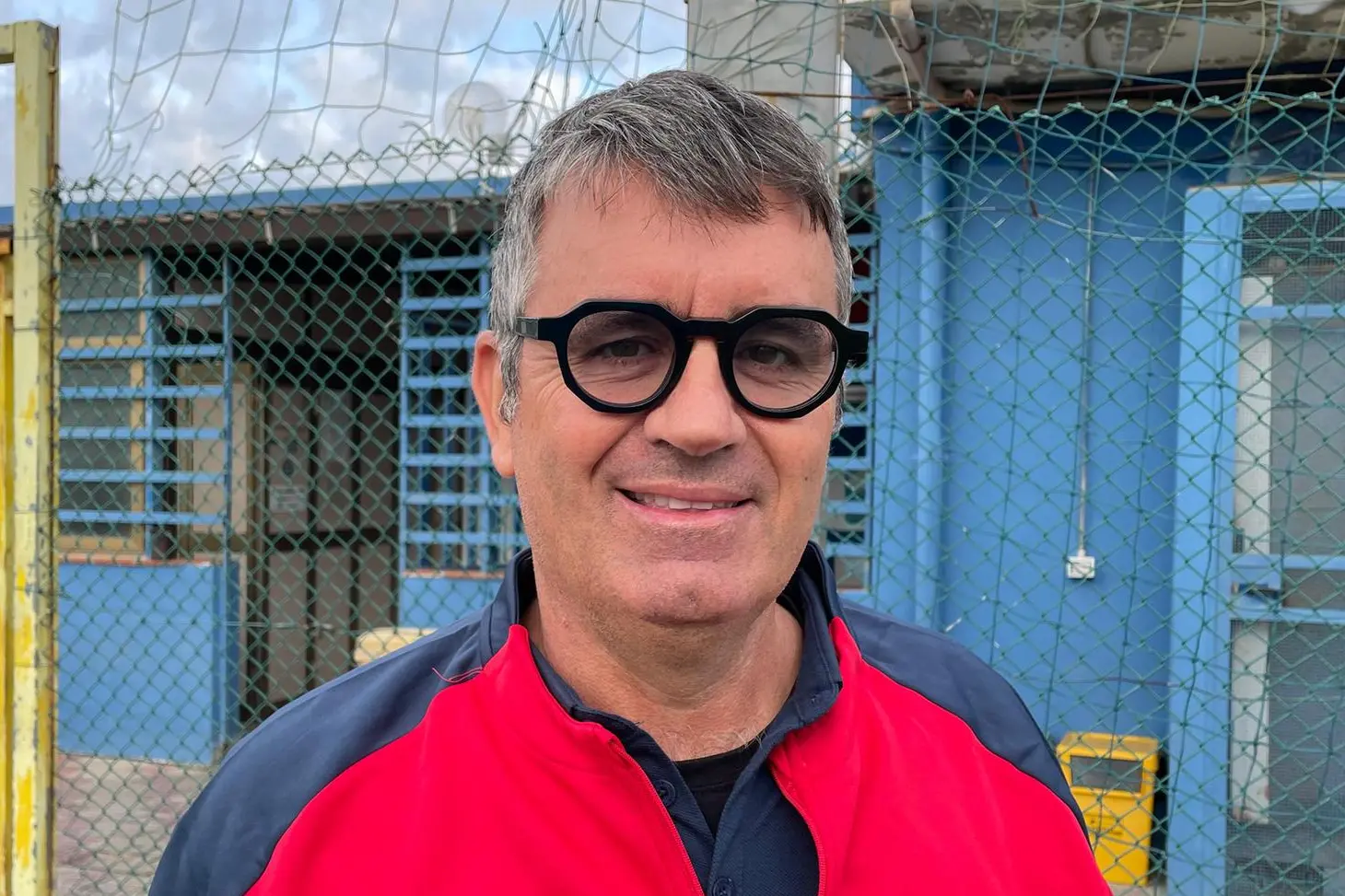 Bebo Antinori, nuovo allenatore del Castiadas (foto Spignesi)