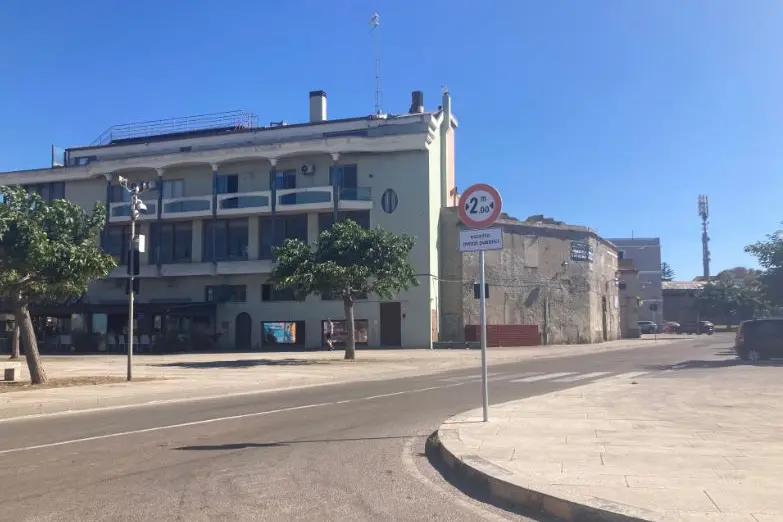 L'area interessata dalla nuova viabilità (foto Pala)