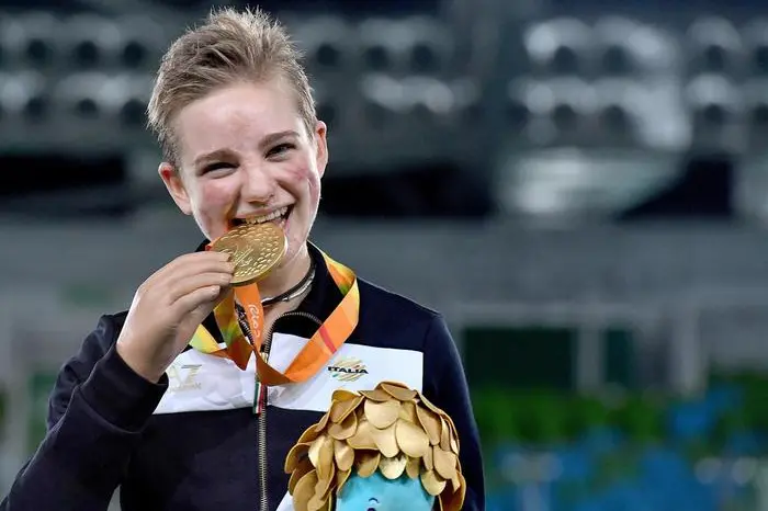 Bebe Vio (foto Ansa)