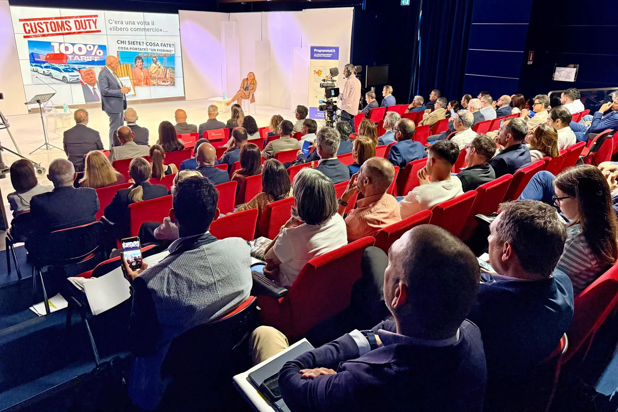 La presentazione del Programma US per la crescita imprenditoriale, manageriale e professionale (foto Max Solinas)