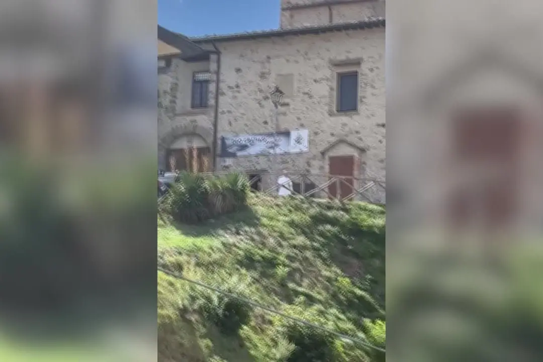 Il Papa a Pennabili, il saluto ai fedeli dal monastero di Sant'Antonio da Padova