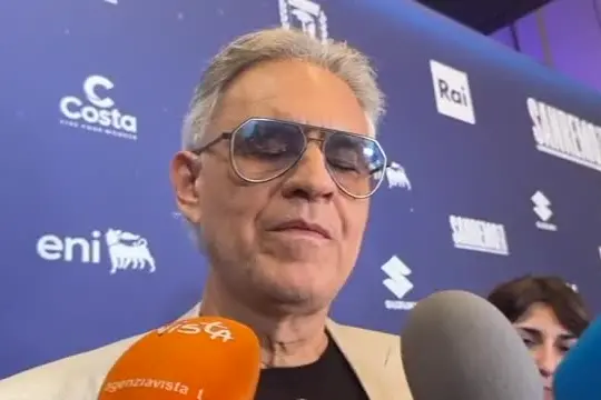 Bocelli: palco Sanremo importante, non fatevi cambiare dal successo