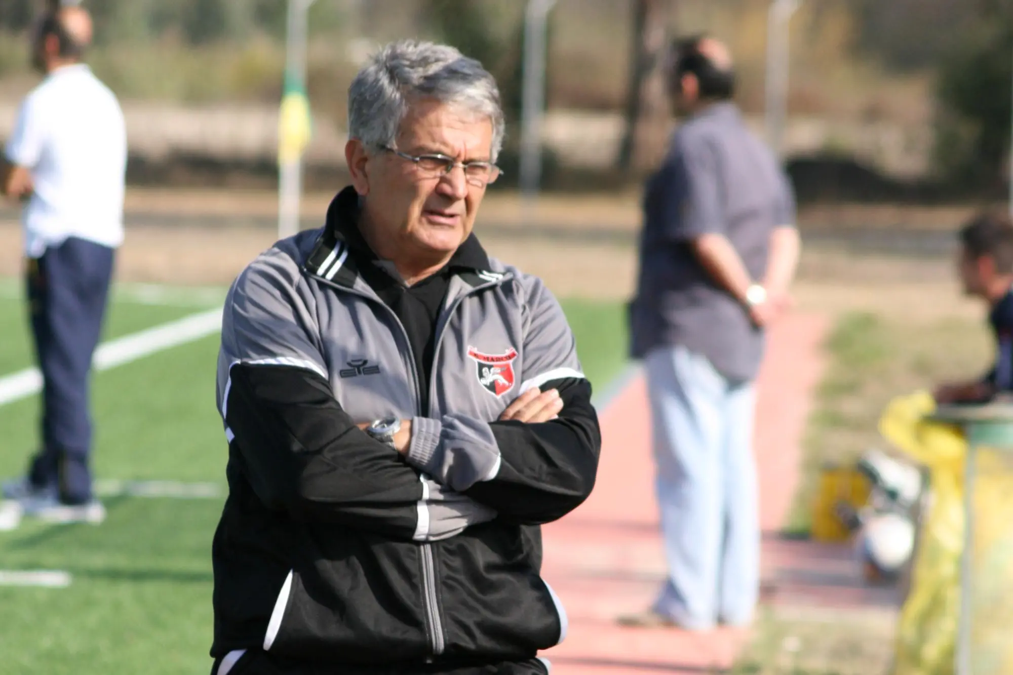Nino Cuccu, 72 anni, nuovo allenatore della Paulese (foto di Giacomo Pala)