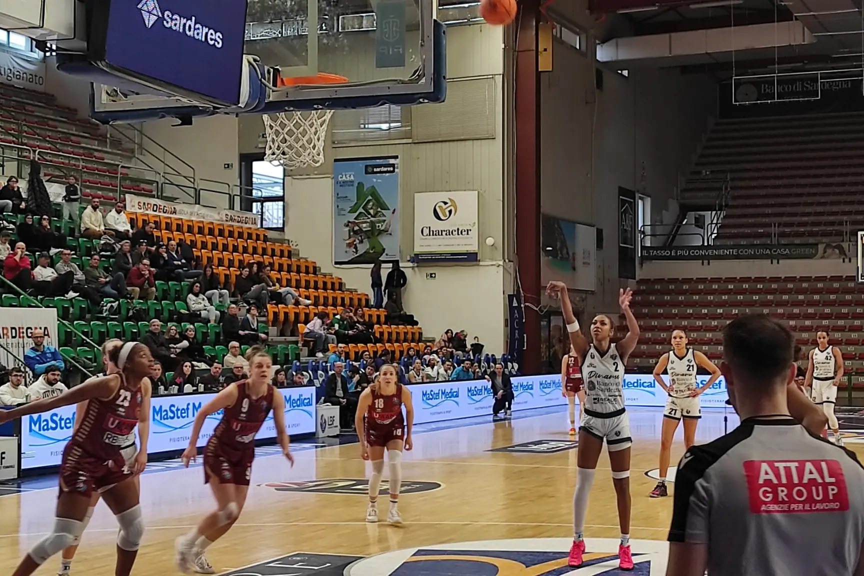 DiDi Richards è stata la top scorer con 24 punti (foto G. Marras)