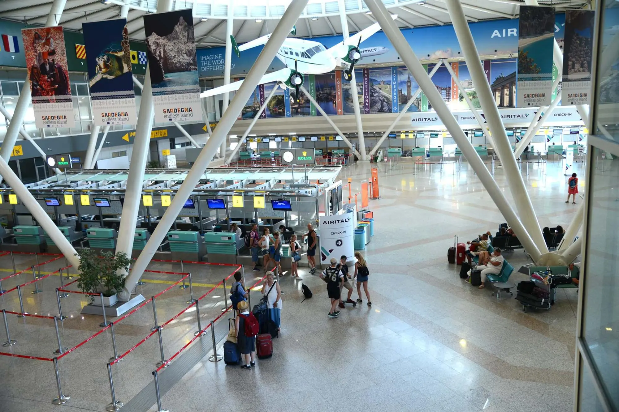 L'aeroporto di Olbia