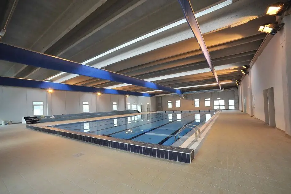 Una piscina