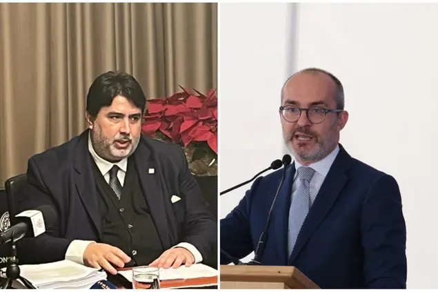 Christian Solinas e Paolo Truzzu (Archivio)