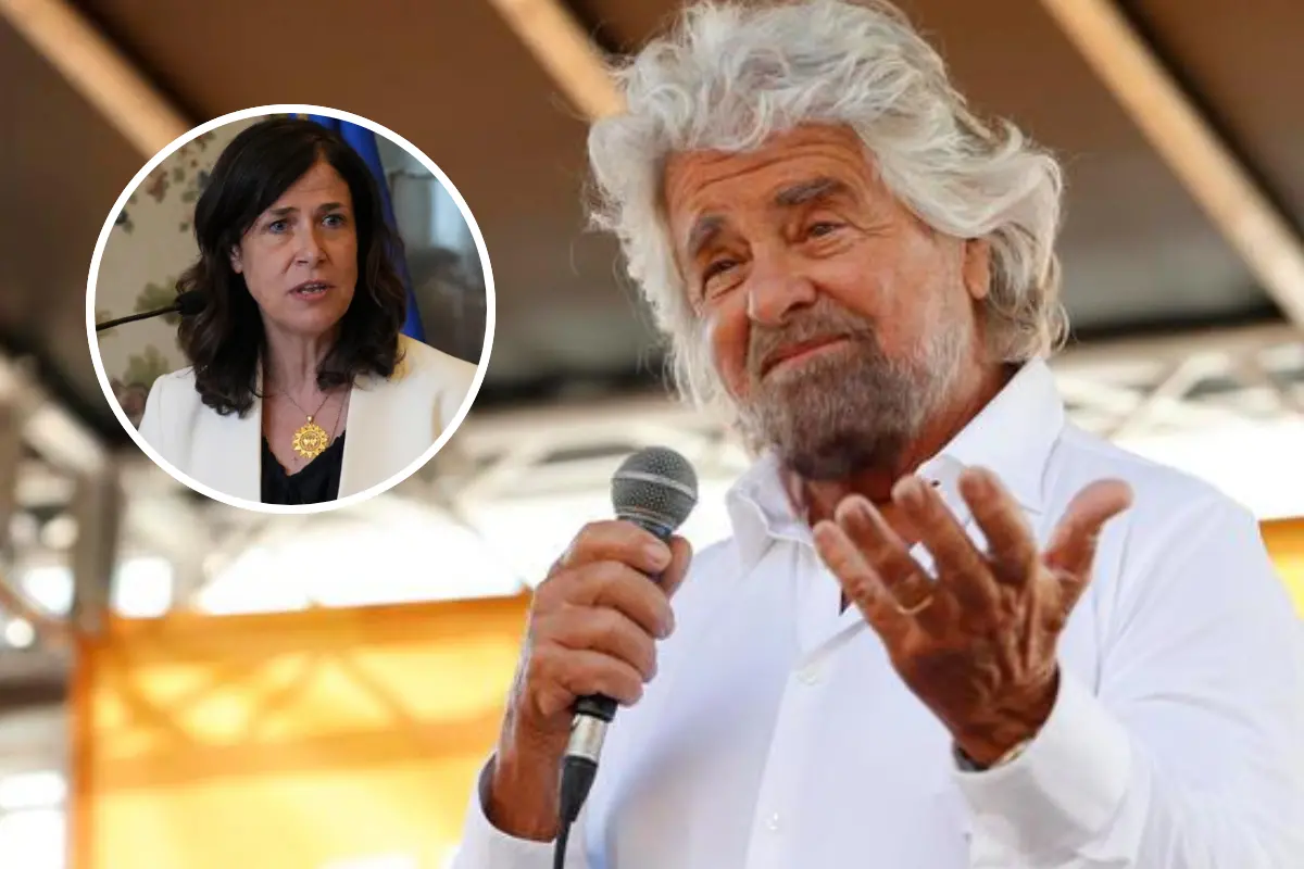 Beppe Grillo against Alessandra Todde