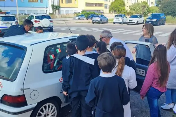 Il corso sicurezza stradale del Rotary (foto Pala)