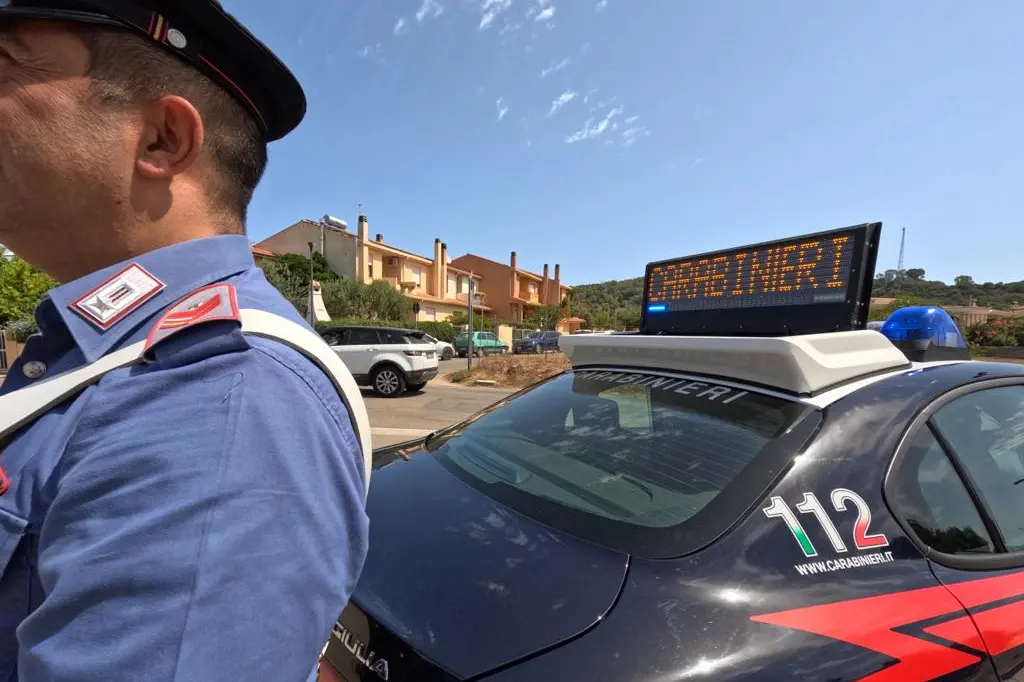 Carabinieri in servizio in Ogliastra (foto comando provinciale carabinieri di Nuoro)