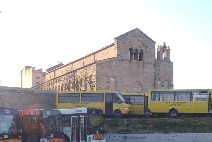 La chiesa di San Simplicio a Olbia (Archivio L'Unione Sarda)