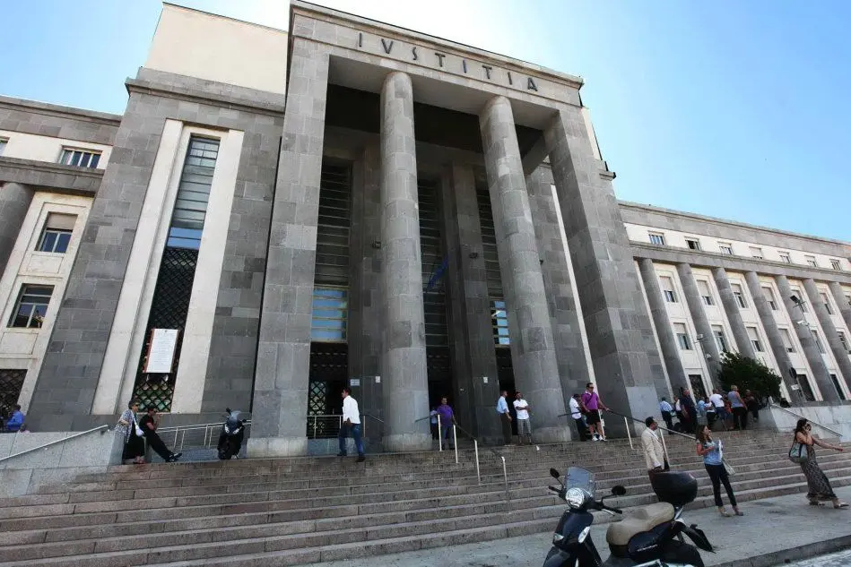 Il Tribunale di Cagliari (archivio L'Unione Sarda)