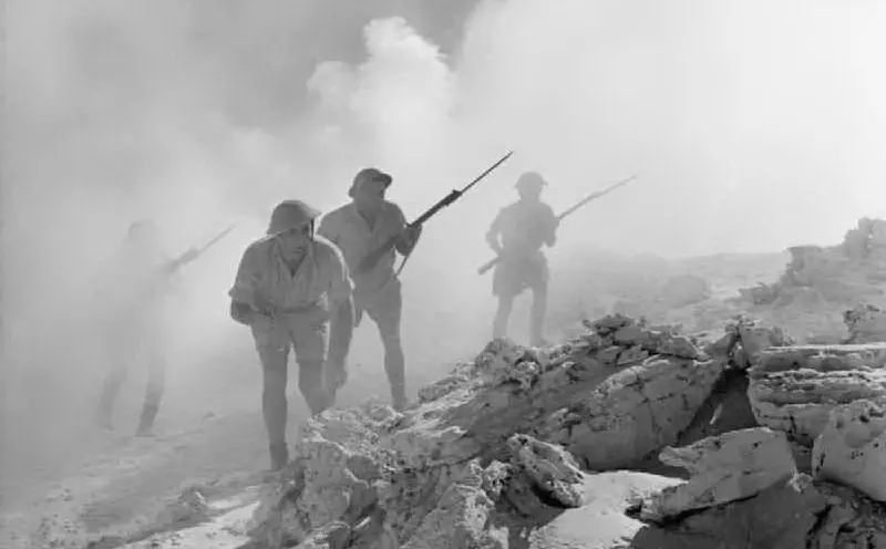 La battaglia di El Alamein, in Nord Africa