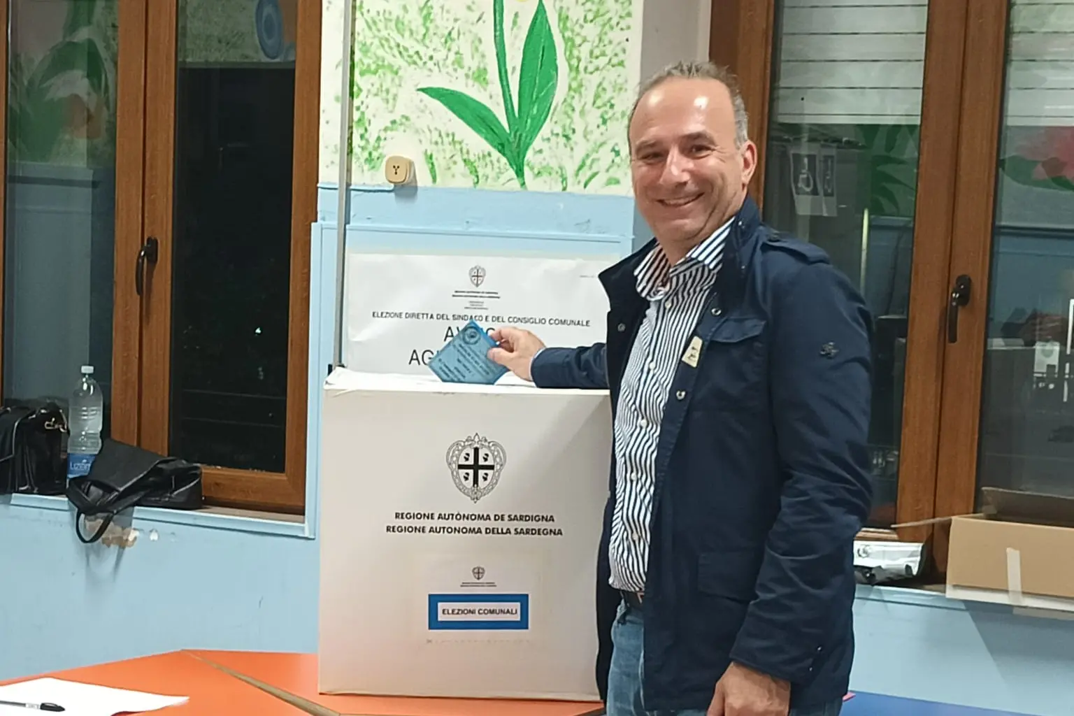 Angelo Stochino, 56 anni, sindaco di Arzana