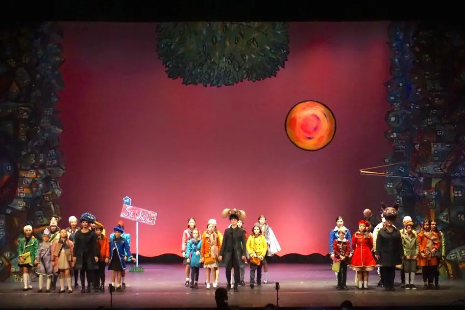 Una scena dell'opera Brundibar