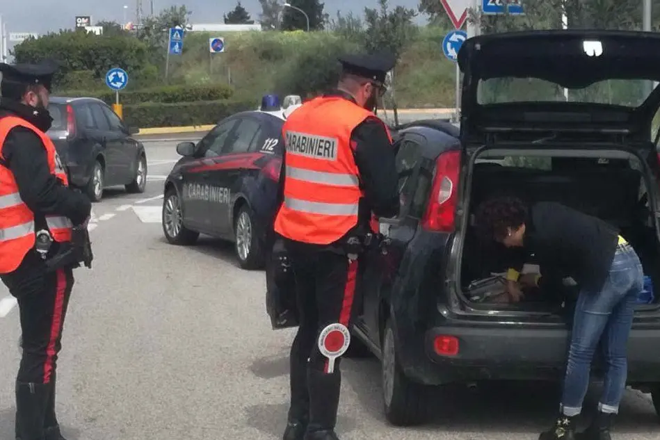 I controlli dei carabinieri