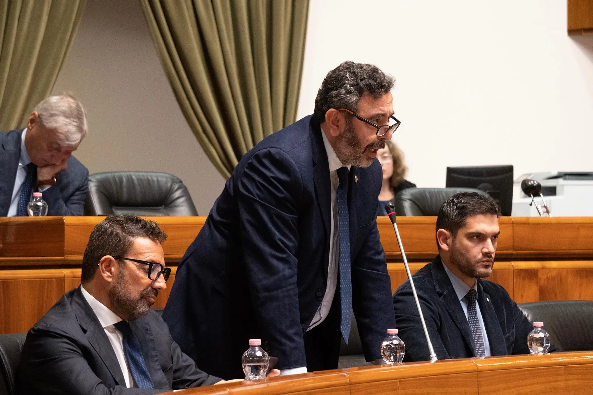 Cagliari, 24 febbraio 2023 . Aula Consiglio Regionale via Roma . Giornata dei trapianti e trapiantati - Carlo Doria assessore regionale sanità - S. Anedda Endrich