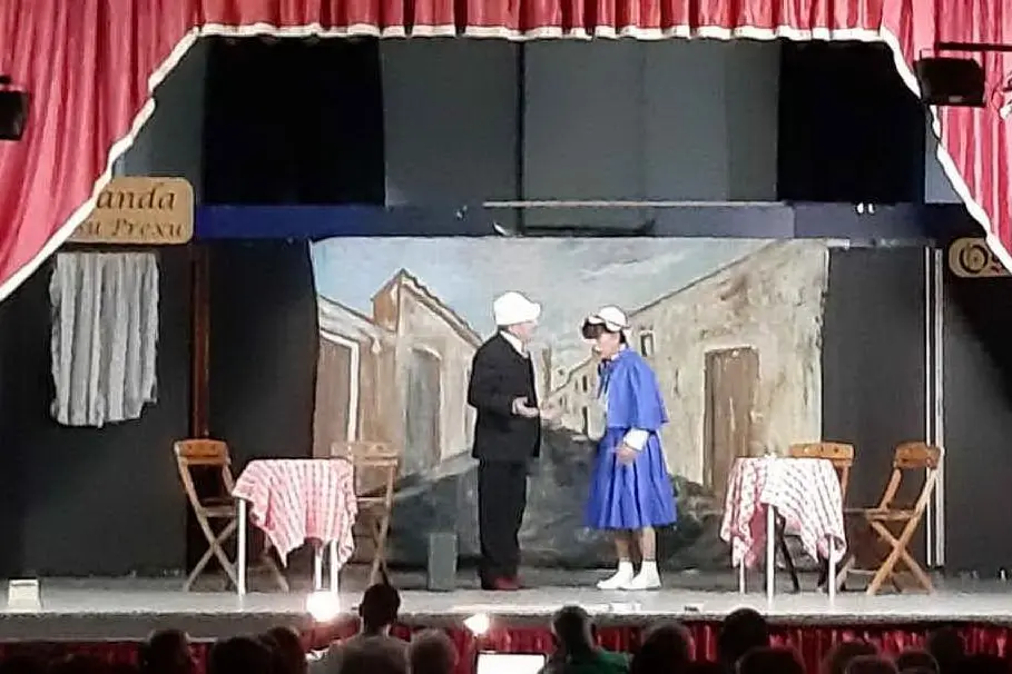 Una commedia di "Teatro d'autunno" (foto Antonella Pani)