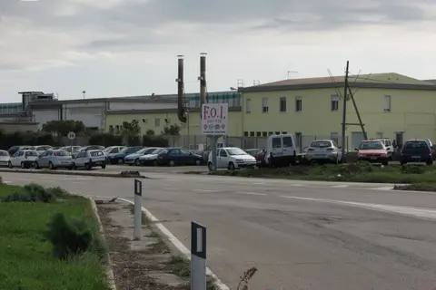 La zona industriale di Tossilo