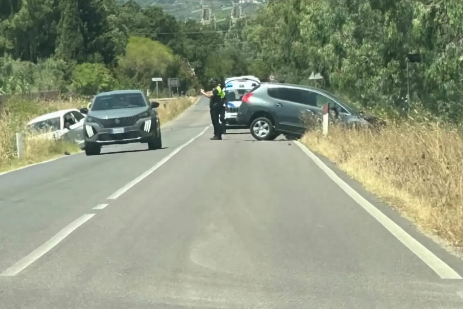 Il luogo dell'incidente