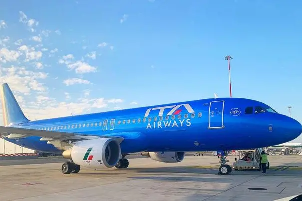 Un aereo Ita Airways (foto Ansa)