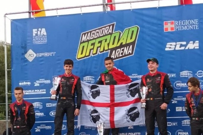 Autocross, vittoria europea a Maggiora per Valentino Ledda