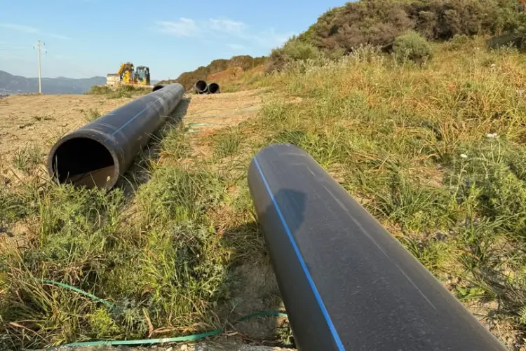 Le condotte del Coghinas (foto concessa)