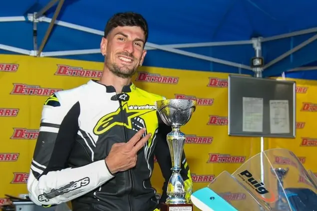 Federico Esposto, la vittima dell'incidente a Misano (foto Instagram via Ansa)