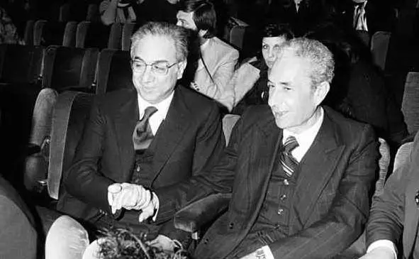 Francesco Cossiga e Aldo Moro