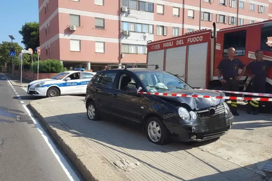 Il luogo dell'incidente