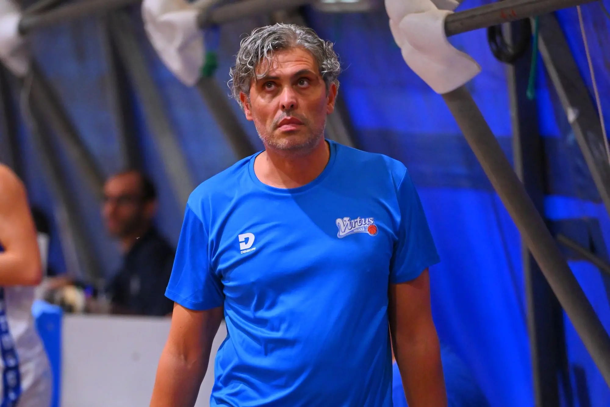 Fabrizio Staico, coach della Virtus Cagliari (foto Chiaramida)