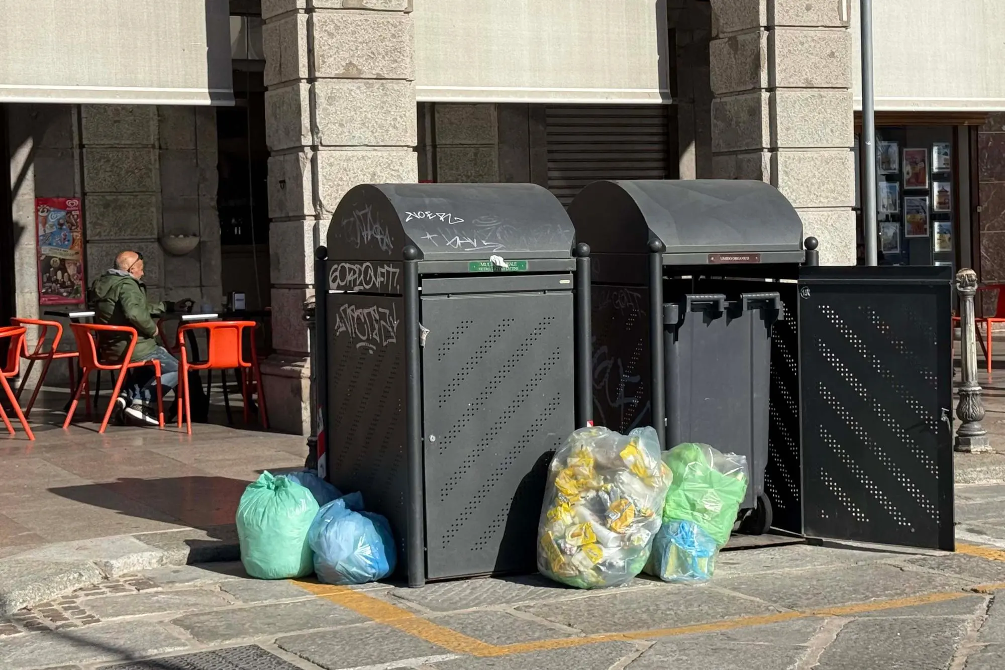 Raccolta differenziata a Cagliari