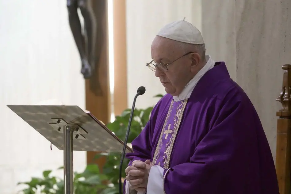 Papa Francesco (Ansa - Sala stampa Città del Vaticano)