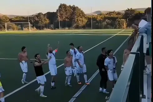 Festeggiamenti Atletico Maddalena