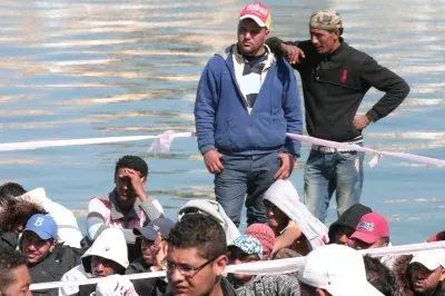 Migranti a Lampedusa