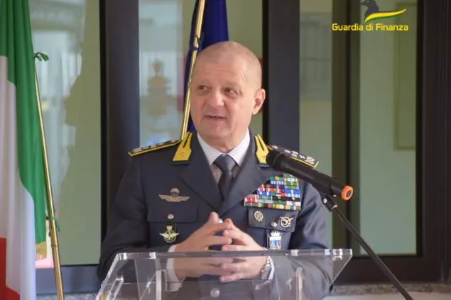 Il comandante Giuseppe Zafarana (foto Guardia di finanza)