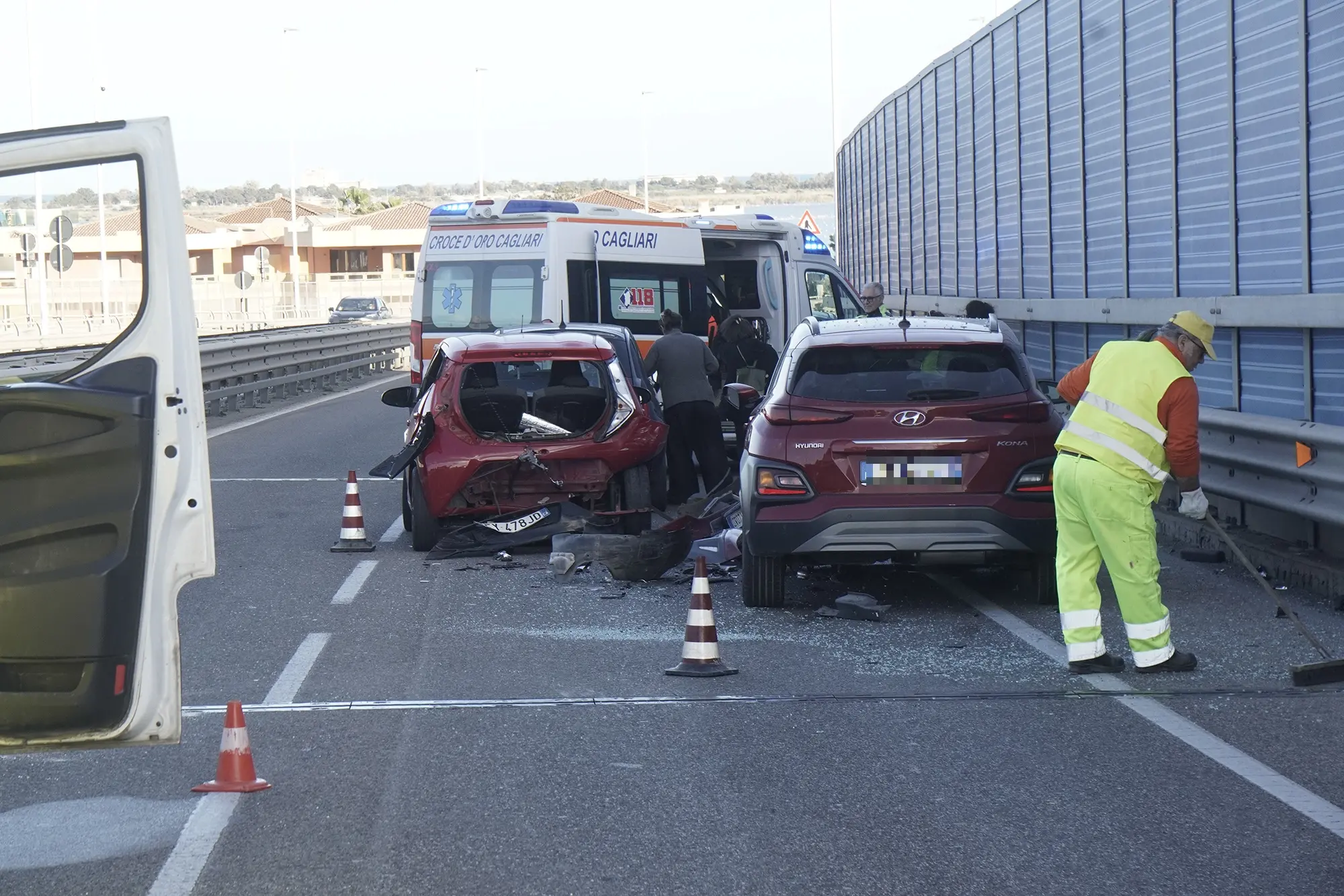 Cagliari 25 03 25 - incidente asse mediano -- Stefano Anedda Endrich